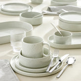 Modulus 12-Piece Dinnerware Set, Vapor